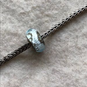Trollbeads blue desert bead